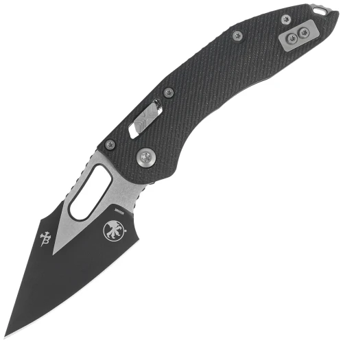 Nóż składany Microtech Stitch S/E Fluted Black G10, Black / Satin M390MK by Sebastijan Berenji and Tony Marfione (169RL-1FLGTBK)-1 56423
