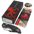 Nóż składany Microtech Stitch S/E Fluted Black G10, Black / Satin M390MK by Sebastijan Berenji and Tony Marfione (169RL-1FLGTBK)-3 56423