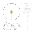 Luneta celownicza Leupold Mark 4HD 8-32x56 34mm M1C3 Side Focus FFP PR2-MOA-5 56446