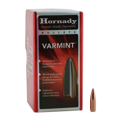 Pociski Hornady 6mm (.243) BTHP 87 gr (2442)- 56486