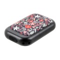 Ogrzewacz elektroniczny do rąk OcoopaFashion UT4 Young 2 w 1 czarny z kwiatami-2 56497