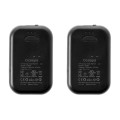 Ogrzewacz elektroniczny do rąk OcoopaFashion UT4 Young 2 w 1 czarno-pomarańczowy-3 56498