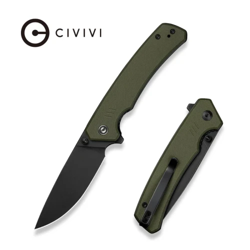 Nóż składany Civivi Merit OD Green G10, Black Stonewashed 14C28N (C24012-2)-1 56518