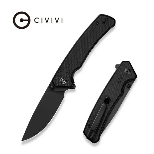 Nóż składany Civivi Merit Black G10, Black Stonewashed 14C28N (C24012-1)-1 56519