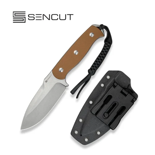 Nóż Sencut Toxodon Brown G10, Stonewashed 9Cr18MoV (S24036-3)-1 56543