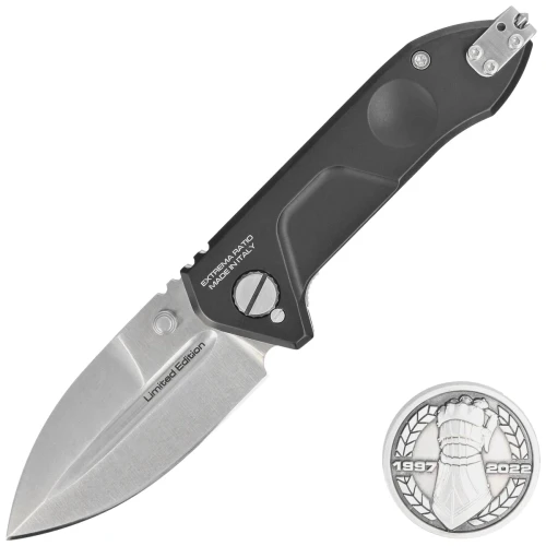Nóż Extrema Ratio Frame Rock XXV Anniversarium LE No 034/100 Tytan, Satin N690 (04.1000.0456/SAT/BLK-XXV)-1 56555