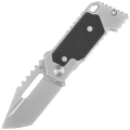 Nóż składany Midgards Messer The Utgard Nano Gray Stainless Steel/Black G10, Bead Blasted CPM D2 by Janosch Jensen (MM011)-1 56578