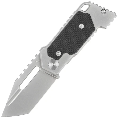 Nóż składany Midgards Messer The Utgard Nano Gray Stainless Steel/Black G10, Bead Blasted CPM D2 by Janosch Jensen (MM011)-1 56578