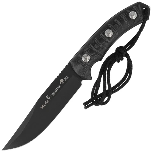 Nóż Muela Predator-14N Black Micarta, Black PTFE X50CrMoV15-1 56637