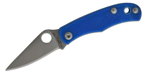 Nóż składany Spyderco Bug Blue G10, Satin 12C27 (C133GBLP)-1 56649