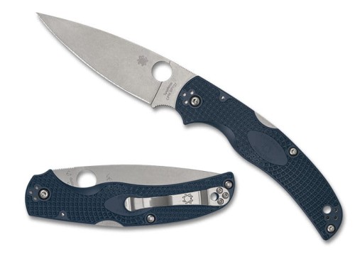 Nóż składany Spyderco Native Chief Cobalt Blue FRN, Satin CPM SPY27 by Sal, Eric Glesser (C244PCBL)-1 56653