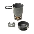 Zestaw do gotowania, turystyczny Esbit Cookset 985 ml z palnikiem spirytusowym-3 56713