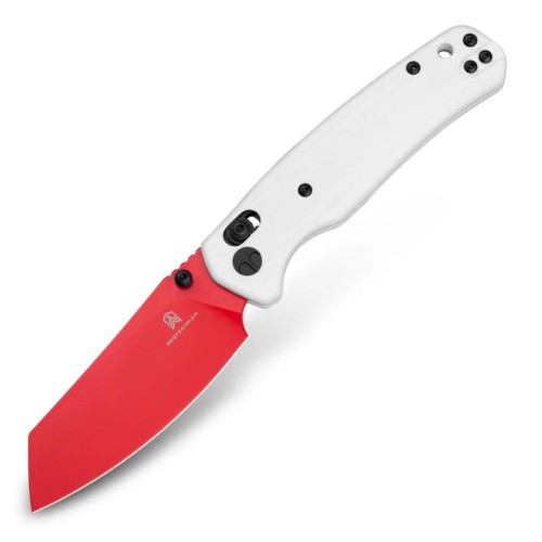 Nóż składany Bestechman Cicada's Wing White G10, Red 10Cr15MoV (BMK06G)-1 56732