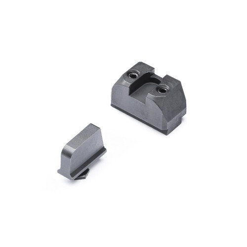 Wysokie przyrządy celownicze DTF Analog Sights High do Glock Gen 5 MOS - Black On Black-1 56966