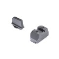 Wysokie przyrządy celownicze DTF Analog Sights High do Glock Gen 5 MOS - Black On Black-2 56966