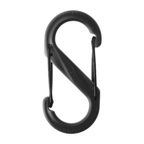 Polimerowy karabinek Nite Ize S-Biner #2  Black Gate czarny- 56989