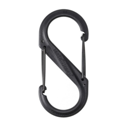 Polimerowy karabinek Nite Ize S-Biner #4 Black Gate czarny- 57019