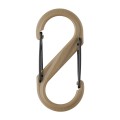 Polimerowy karabinek Nite Ize S-Biner #4 Black Gate coyote- 57020