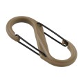 Polimerowy karabinek Nite Ize S-Biner #4 Black Gate coyote-1 57020