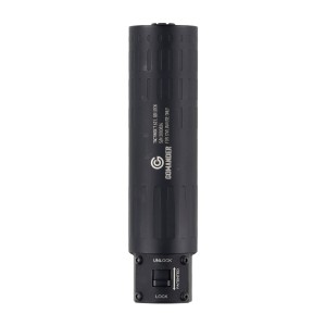 Tłumik TBO.9651_1-M26X1,5 Tactinox QD - 7.62 - L- M26x1,5 czarny