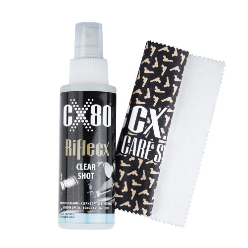 RifleCX - Środek do czyszczenia optyki Clear Shot ze ściereczką - 100 ml - 48547-1 57220
