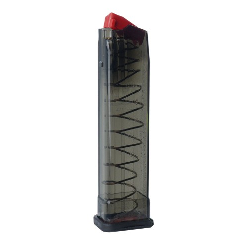 ETS - Magazynek polimerowy do HK VP9 - 9x19 mm - 21 naboi - Carbon Smoke Series - SMK-HKVP9-21-1 57239
