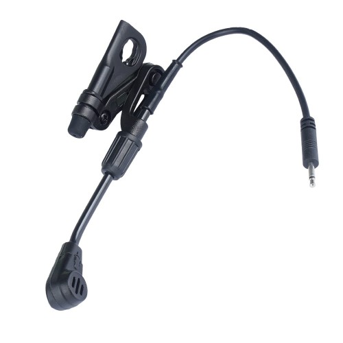 Earmor - Mikrofon dynamiczny V2 do ochronników słuchu M32/M32H - Czarny - S10-1 57333