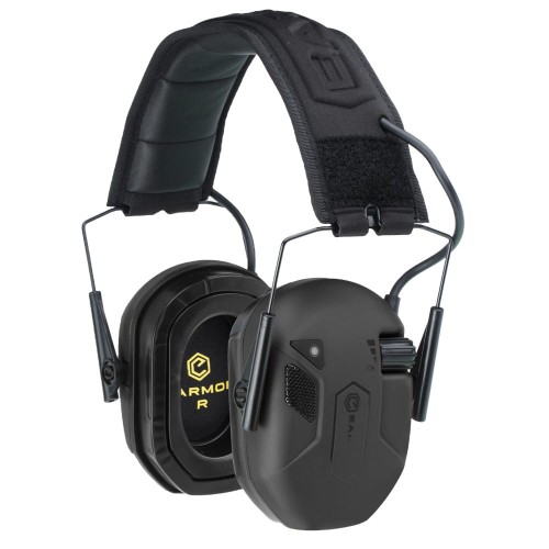 Earmor - Aktywne ochronniki słuchu M300T - NRR 23 dB - Bluetooth 5.4 - Czarne - M300T-BLK-1 57348