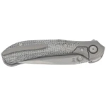 Nóż składany Bestech Constellation Grey Titanium/Black Micarta, Dark Bead Blasted/Stonewashed MagnaCut by Munko Knives (BT2501A) EDC 