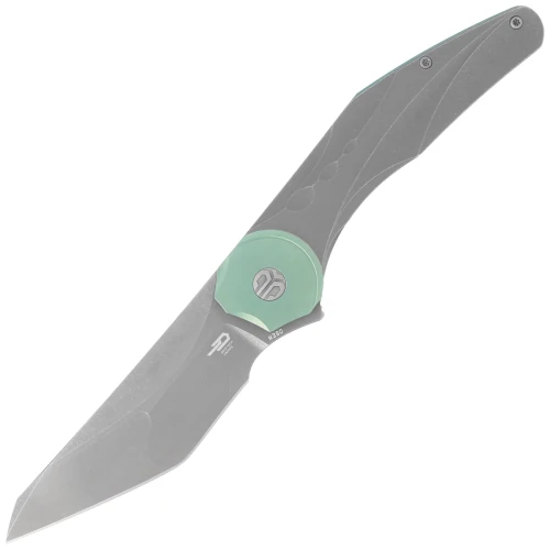 Nóż składany Bestech Excentric Gray Titanium, Dark Bead Blasted/Stonewashed M390 by Kombou and TNT Knives (BT2412C)-1 57355