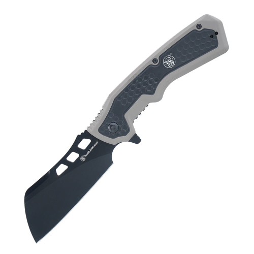 Smith&Wesson - Nóż składany Extraction & Evasion - Cleaver - Czarny/Szary - 1208414-1 57411
