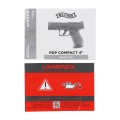Pistolet wiatrówka Walther PDP Compact 4" 4,5 mm BB CO2 <3 J-11 57500