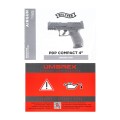 Pistolet wiatrówka Walther PDP Compact 4" Set 4,5 mm BB CO2 <3 J-12 57501