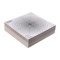 Komplet 100 x tarcza strzelecka RazorGun 14x14 czarny środek-1 57542