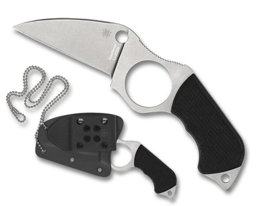 Nóż Spyderco Swick 5 Large Black G10, Satin LC200N by Sal Glesser (FB145P)-1 57592