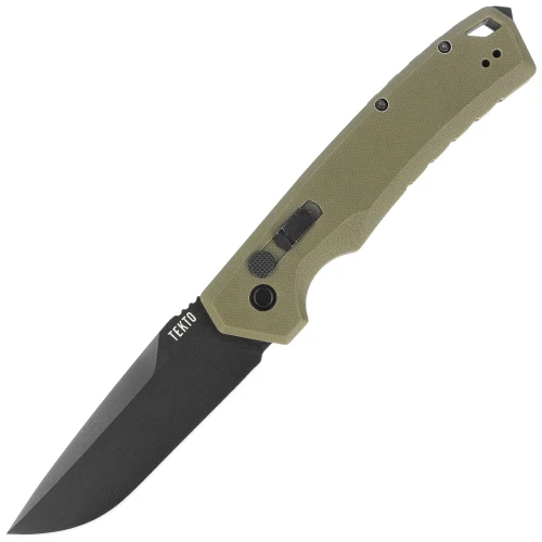 Nóż automatyczny Tekto A3 Delta D/P OD Green G10, Black D2-1 57603