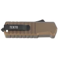 Nóż automatyczny OTF Tekto A2 Badger Mini T/E Desert Aluminium, Black D2-2 57606