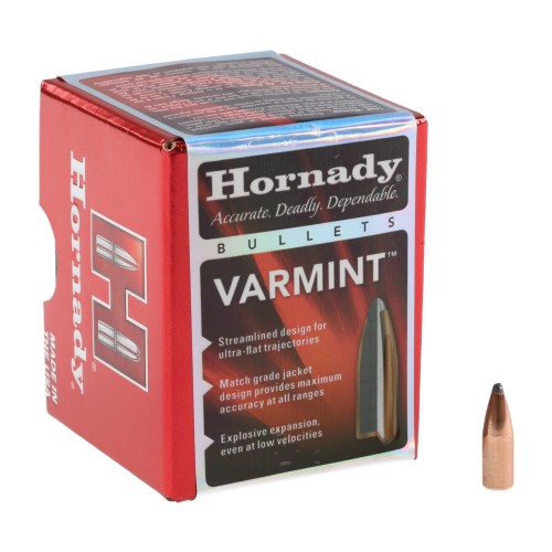 Pociski Hornady 22 (.224) SP 60 gr (100szt)- 57640