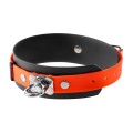 Obroża tropowa 4wild BioThane 50 mm czarno-pomarańczowa 38-52 cm- 57651