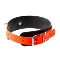 Obroża tropowa 4wild BioThane 50 mm czarno-pomarańczowa 38-52 cm-1 57651