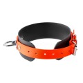 Obroża tropowa 4wild BioThane 50 mm czarno-pomarańczowa 38-52 cm-2 57651