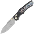 Nóż składany Remette Chameleon Black / Ligtning Storm Titanium, Color Damascus (WD109-D)-1 57712