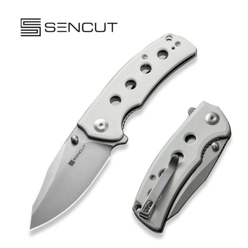 Nóż składany Sencut Excalis White G10, Satin 9Cr18MoV (S23068-2)-1 57799