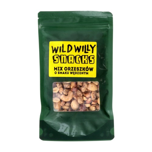 Mix orzechów o smaku wędzonym Wild Willy 100g- 57820