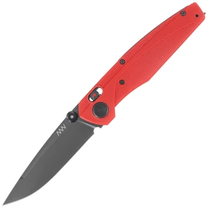 Nóż składany ANV A100 BB Red GRN, Black DLC Sleipner (ANVA100-021) EDC