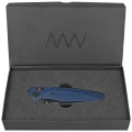 Nóż składany ANV A100 BB Blue GRN, Black DLC Sleipner (ANVA100-020)-3 57835