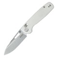 Nóż składany Kubey Bluff White G10, Sandblasted 14C28N by Garet Caronna (KU248G)-1 57836