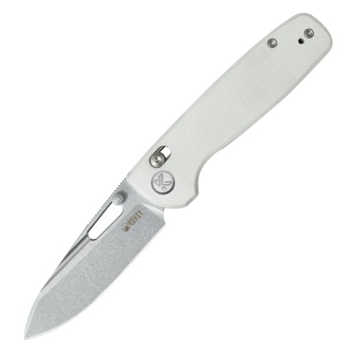 Nóż składany Kubey Bluff White G10, Sandblasted 14C28N by Garet Caronna (KU248G)-1 57836