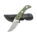 Nóż Kubey Blade Hunter Green G10, Beadblasted 14C28N by Mikkel Willumsen (KU375C)-1 57839