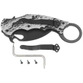 Nóż składany Fox The Storm Karambit Black Aluminium, Black N690Co (FX-599 ALB-2)-2 57845